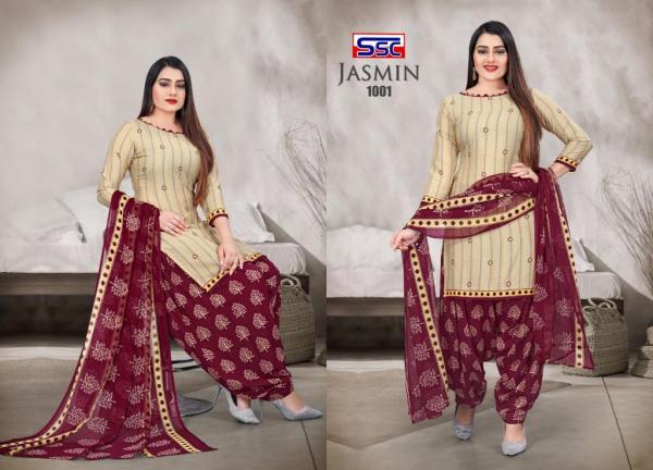 Ssc Jasmine Vol-25 Indo Cotton Designer Dress Material